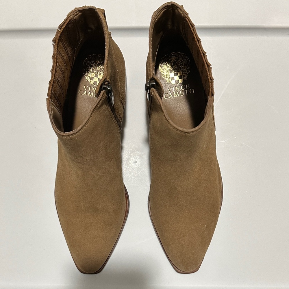 Vince Camuto Women's Brown Ankle Booties